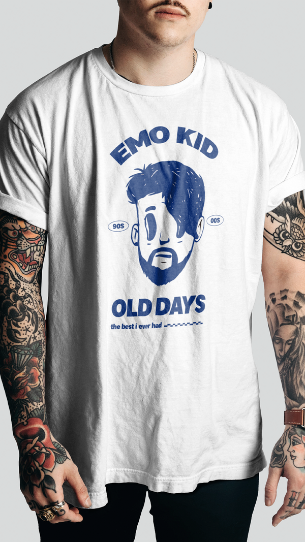 Camiseta OLD DAYS | V1RALATA EMO KID®